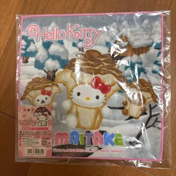 지역 한정 키티 헬로키티 손수건 타월 니가타 한정판 헤이세이 레트로 레어