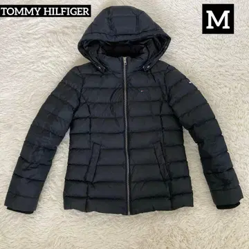 TOMMY HILFIGER 다운 자켓 다운 코트 여성용 M 후드
