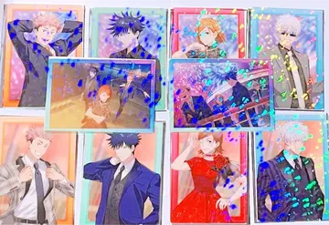 주술회전 팬파레 환영야행본점 클리어 카드 세트