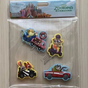 주토피아 마그넷 4개입