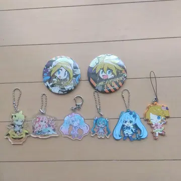 린 렌 캔뱃지 & 키링 세트