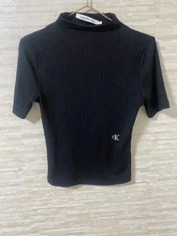 캘빈 클라인 진스 반팔 티셔츠 S 블랙