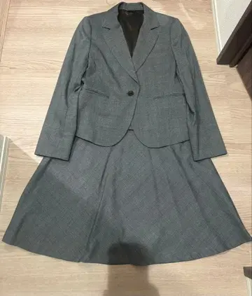 13호 그레이 수트 포멀 자켓, 플레어 스커트 세트