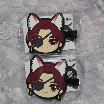 WIND BREAKER 백귀야행 모리 스오우 준토 러버 헤어 클립 2개