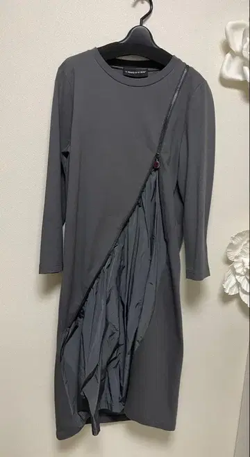 수입 그레이 원피스