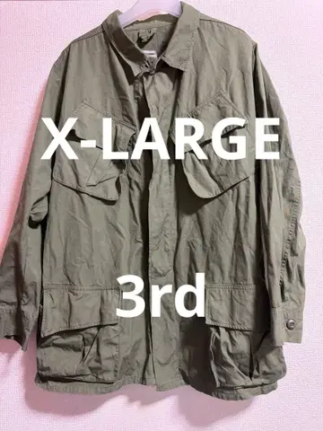 정글 퍼티그 3rd 논립 X-LARGE M65 미군