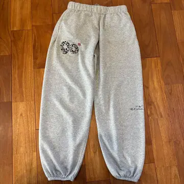 9090 스웨트 팬츠 S 그레이 정품
