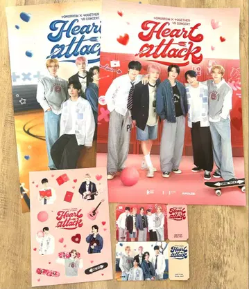 TXT Heart Attack VR 콘서트 포스터 세트