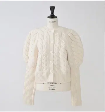 HEVE Bubbly 2way Cable Cardigan