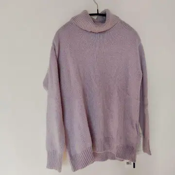 보쉬 아로마 캐시미어 100% 터틀넥 니트 M 사이즈