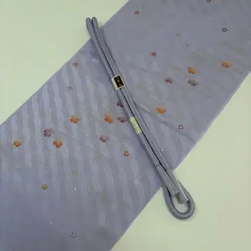 미사용 오비 장식 천 허리띠 세트 순수 실크