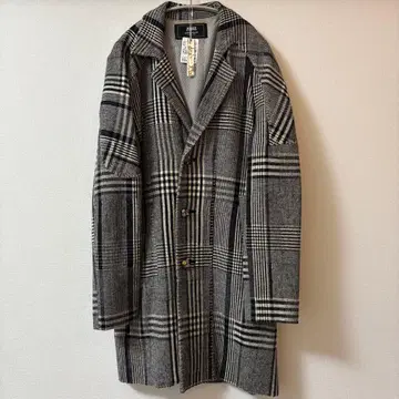 ANSEASON ANREALAGE 비대칭 체스터 코트