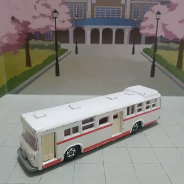 토미카 미쓰비시 후소 원맨 버스 롱 토미카 일본제