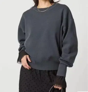 퍼프 니트 풀오버 워셔블