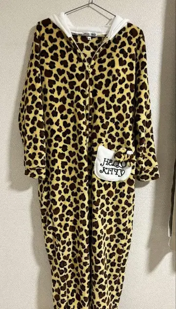 HelloKitty 헬로키티 인형옷 돈키호테 한정판 표범 무늬