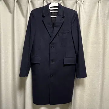 폴 스미스 네이비 체스터 코트