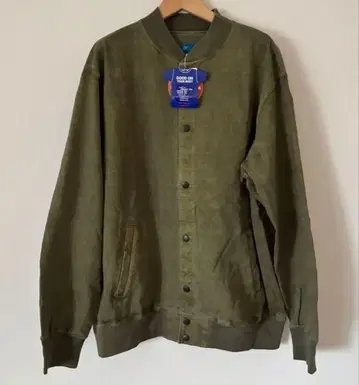 새상품 굿톤 헤비 자켓 블루종 세이지 카키 L