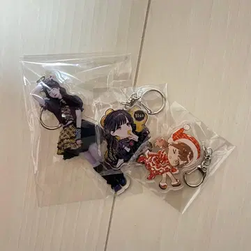 iLiFE! 후쿠마루 우사 아크릴 키링 할로윈 크리스마스