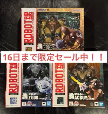 미개봉 ROBOT혼 고그 아가이 즈고크 ver.A.N.I.M.E.