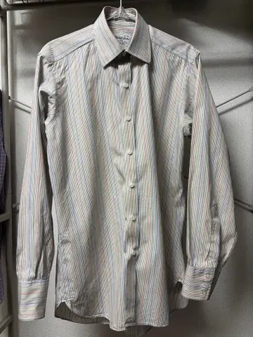 Turnbull&Asser 턴블앤애서 스트라이프 셔츠 38