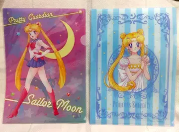 세일러문 스토어 오픈 기념 클리어 파일 2장 미개봉 새상품