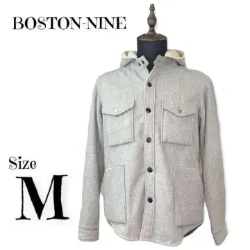 BOSTON-NINE 보스턴나인 보아 후드티 [ M ] 그레이 후드