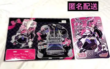 너와 아이돌 프리큐어 큐어 키스 벌스데이 아크릴 스탠드 카드 포함