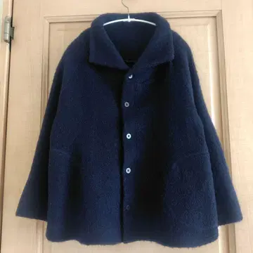 플러스 2 플러스투 마크앤드플러스 울 아우터 자켓 네이비