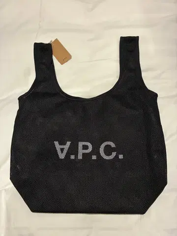 [택 포함 새상품] A.P.C SHOPPING REBOUND 메쉬 토트백