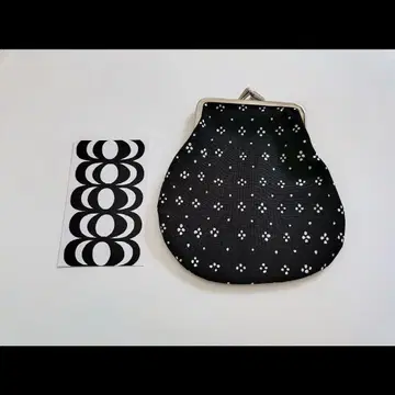 마리메꼬 가마구치 파우치 Muija 무이야 블랙 단종 레어