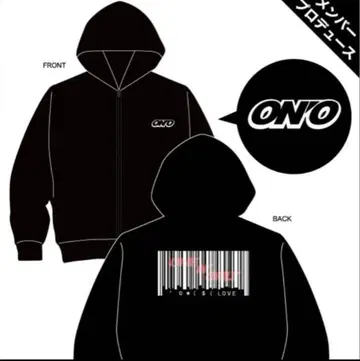 ONE N' ONLY 지퍼 후드티#001 XL