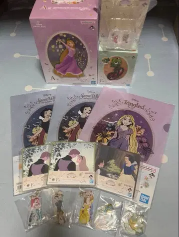 디즈니 제일복권 라푼젤 A.C.E.F.G.H상 묶음 판매