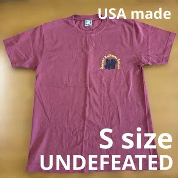 Undefeated T셔츠 USA제 미국제 S사이즈