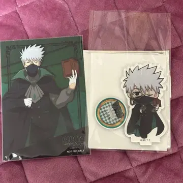 NARUTO 돌풍전 프린세스 카페 아크릴 스탠드 카카시 세트