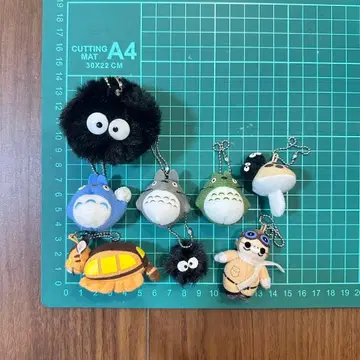 지브리 포근포근 지브리 컬렉션 키링