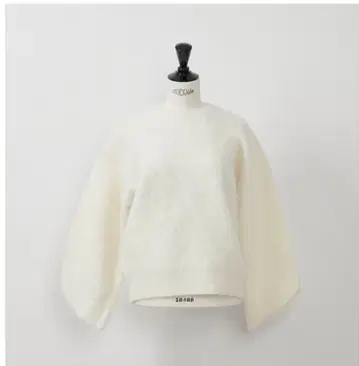 HEVE Tulip Sleeve Alpaca Knit