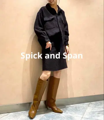 [ Spick and Span ] 트위드 자켓 & 스커트 세트