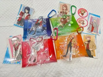 프로세카 스시로 콜라보 멀티 파우치 아크릴 스탠드 스티커 피크