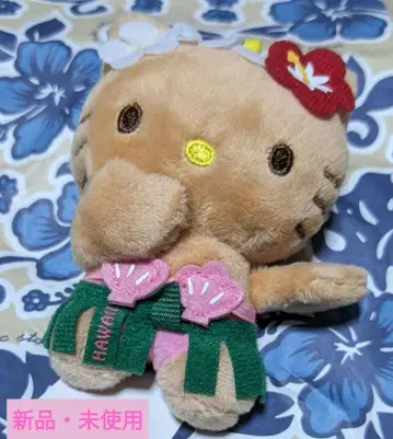 [정품] 하와이 한정판 헬로키티 키링 ABC 스토어 일광화상 키티