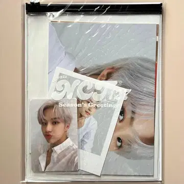 NCT 127 정우 시즌 그리팅 포토팩 트레이딩 카드