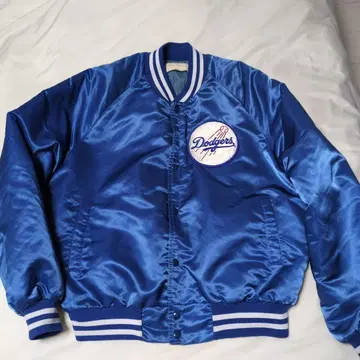 Dodgers Chalk Line 제작 빈티지 바시티 자켓