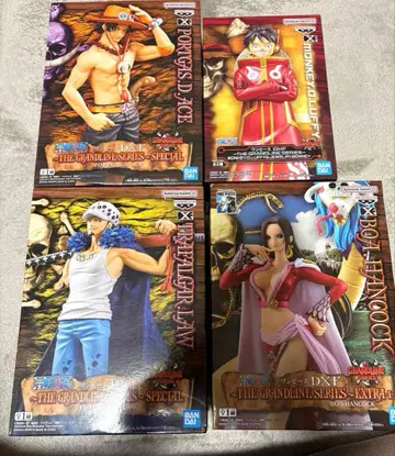 [ 새상품 ] 원피스 트라팔가 로 핸콕 에이스 DXF 피규어