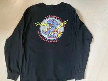 04 Limited Sazabys dinosaur 롱 T XL 사이즈