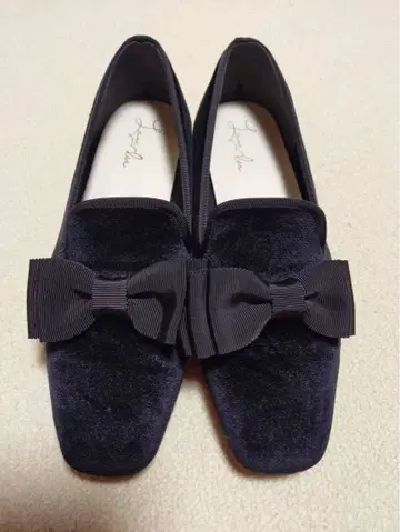 [ Launa lea/라우나레아 ] 스퀘어토 리본 오페라 펌프스