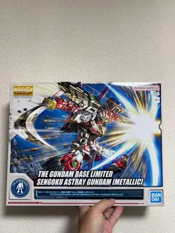 MG 1/100 전국 아스트레이 건담 [메탈릭] 건담베이스 한정판