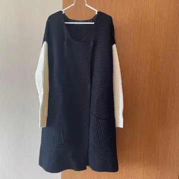 스콧 클럽 니트 가디건