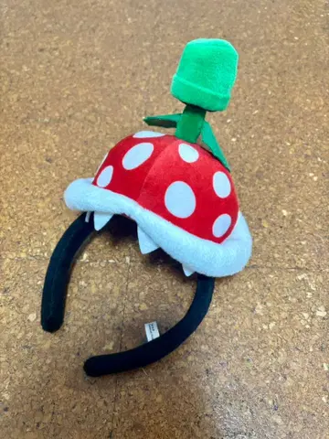 팩맨 플라워 머리띠