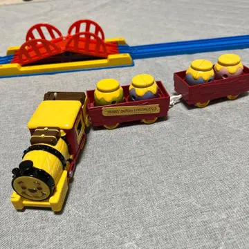 프라레일 곰돌이 푸 드림 레일 웨이 허니 카고 로코모티브