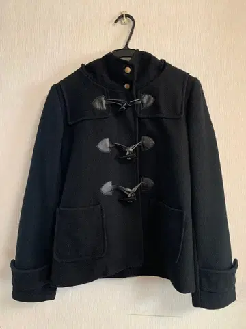 로리즈팜 블랙 더플 코트 사이즈 L (M 사이즈 분께 추천)