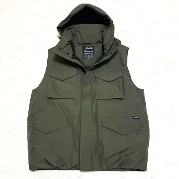 phenix 저널 별주 GORE-TEX 다운 베스트 카키 밀리터리